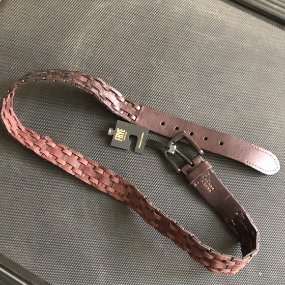 FRYE men’s leather belt size 40 - Picture 8 of 8